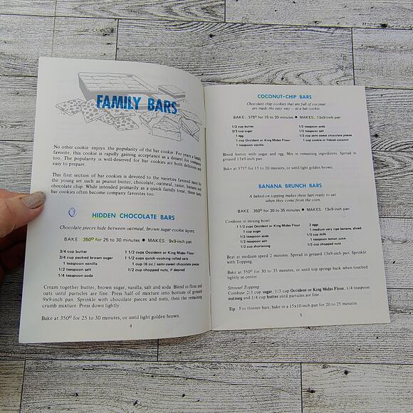 Occident King Midas Quick-As-A-Mix Cookbook Booklet Peavy Flour Mill VERY GOOD - Picture 2 of 13